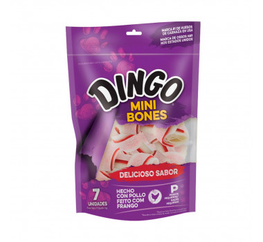 Dingo Bone Mini para Cães - 7 unidades