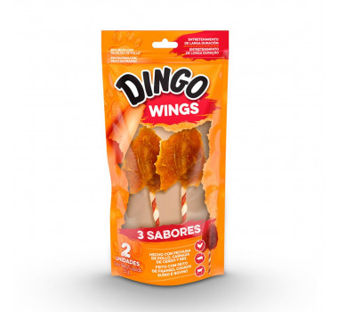 Petisco Dingo Wings 3 Sabores para Cães - 2 unidades