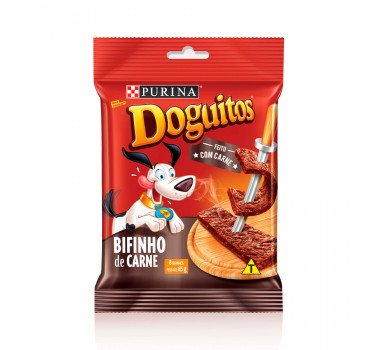 Doguitos Bifinho de Carne Purina para Cães - 65g