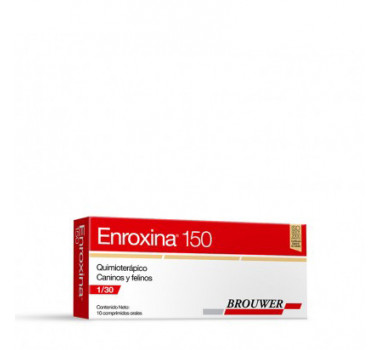 Antimicrobiano Enroxina 150 Brouwer - 10 comprimidos