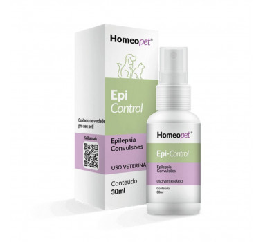 Spray Homeopático Epi Control Homeopet para Cães e Gatos - 30ml