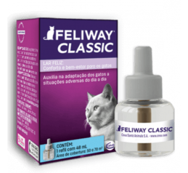 Refil Feliway Classic Ceva para Gatos - 48ml