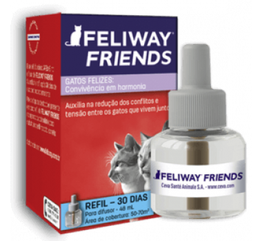 Refil Feliway Friends Ceva para Gatos - 48ml