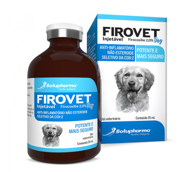 Anti-inflamatório Firovet Dog Injetável Botupharma - 25 ml 