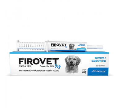 Anti-inflamatório Firovet Dog Pasta Oral Botupharma- 35g  