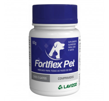 Suplemento Fortflex Pet Lavizoo para Cães e Gatos - 60g