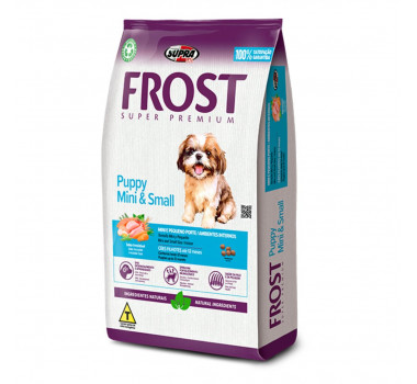 Ração Seca Frost Puppy MIni & Small para Cães Filhotes Porte Mini e Pequeno - 15Kg