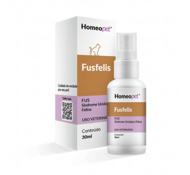 Spray Homeopático Fusfelis Homeopet para Gatos - 30ml