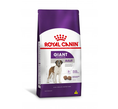 Ração Seca Royal Canin Giant Adult para Cães Adultos de Porte Gigante - 15Kg