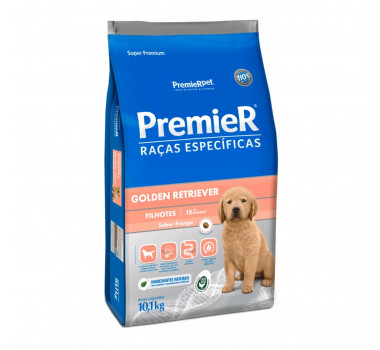 Ração Seca Premier Raças Específicas para Cães Golden Retriever Filhotes - 10,1Kg