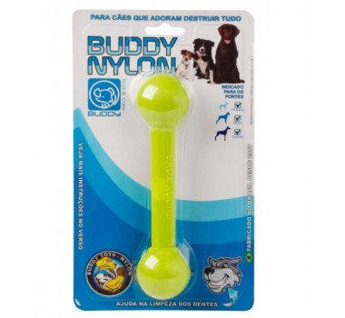 Brinquedo Halteres Nylon Buddy Toys Mordedor para Cães