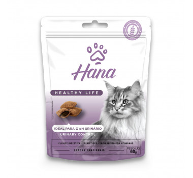 Petisco Hana Nuggets Urinary Control para Gatos - 60g