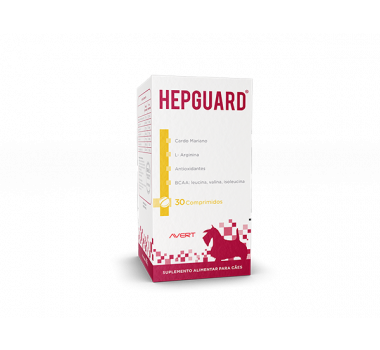 Suplemento Hepguard Avert para Cães - 30 comprimidos