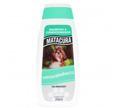Shampoo Hipoalergênico Matacura para Cães e Gatos - 200ml 