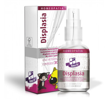 Spray Homeopático Displasia Homeopet RealH para Cães e Gatos - 30ml