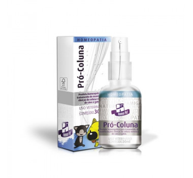 Spray Homeopático Pro Coluna Homeopet RealH para Cães e Gatos - 30ml