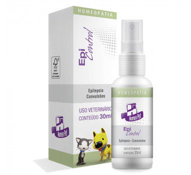 Spray Homeopático Epi Control Homeopet RealH para Cães e Gatos - 30ml