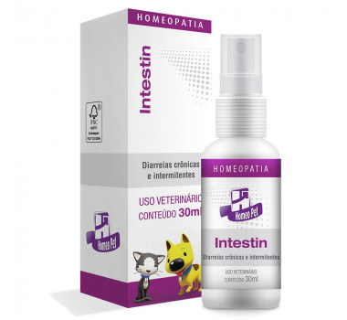 Spray Homeopático Intestin Homeopet RealH para Cães e Gatos -  30ml