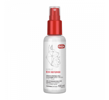 Spray Hidratante Bio Defense Ibasa para Cães e Gatos - 100ml