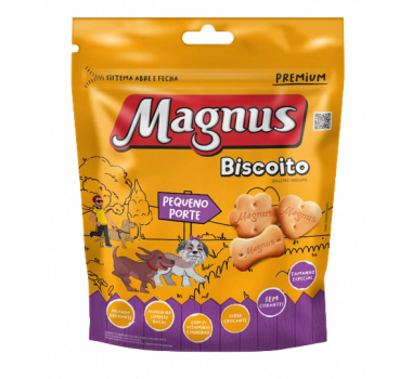  Biscoito Magnus Cães Adultos Pequeno Porte - 400g