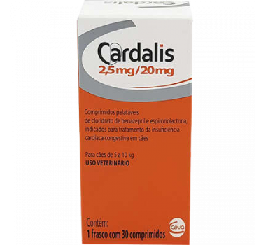 Cardalis 2,5mg/20mg Ceva - 30 comprimidos