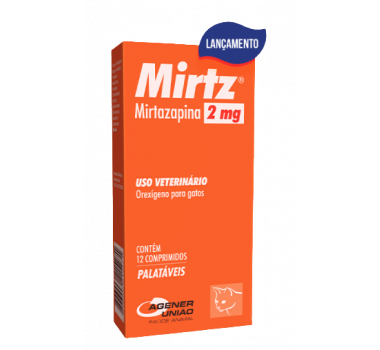 Mirtz 2mg  Agener União - 12 comprimidos
