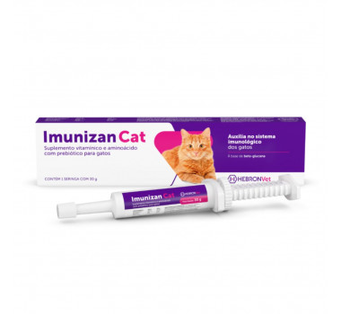 Suplemento Imunizan Cat Hebron Vet para Gatos- 30g