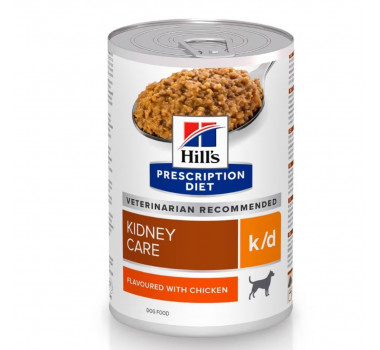Ração Úmida Lata Hills Prescription Diet K/D Kidney Care para Cães - 370g