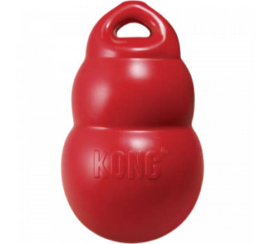 Brinquedo KONG Bounzer G na cor Vermelha para Cães de porte Grande 