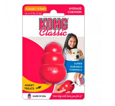 Brinquedo Interativo Kong Classic Small para Cães de Pequeno Porte
