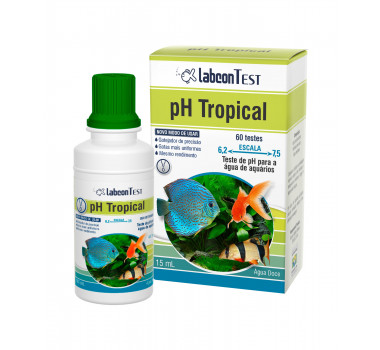 Teste de pH para Água Labcon Test pH Tropical Alcon para Aquários - 15ml