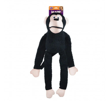 Brinquedo Pelucia Macaco Gigante Jambo para Cães - Preto
