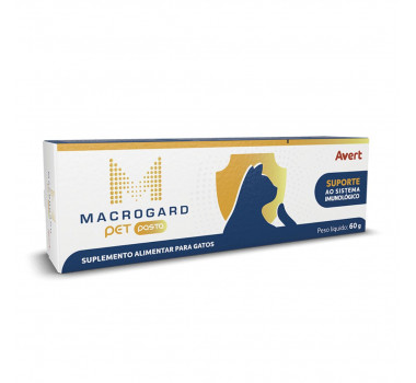 Suplemento Macrogard Pet Pasta Avert para Gatos - 60g