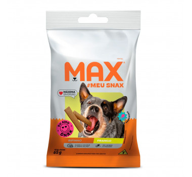 Max Snack Bifinho Frango para Cães - 65g