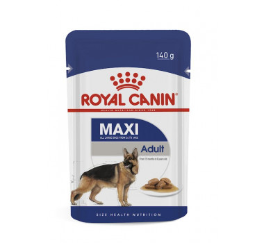 Ração Úmida Sachê Royal Canin Maxi Adult para Cães Adultos Porte Grande - 140g