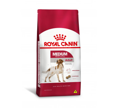 Ração Seca Royal Canin Medium Adult para Cães Adultos de Porte Médio - 15Kg