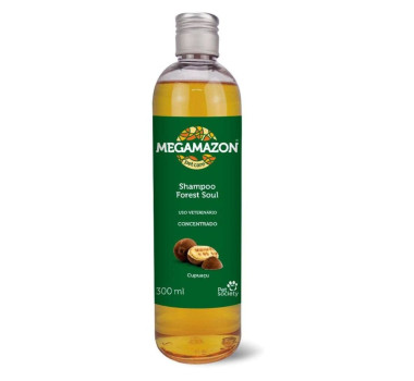 Shampoo Megamazon Forest Soul de Cupuaçu para Cães e Gatos - 300ml