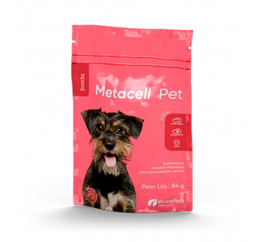 Suplemento Metacell Pet Snacks Ourofino para Cães e Gatos - 84g