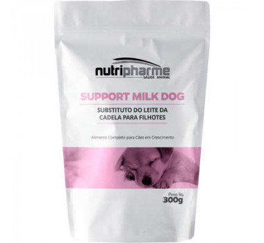 Suplemento Support Milk Dog Nutripharme para Cães Filhotes - 300g