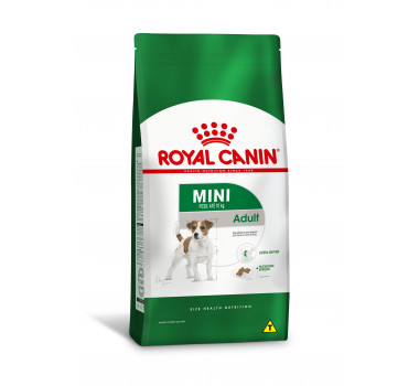 Ração Seca Royal Canin Mini Adult para Cães Adultos de Porte Pequeno - 1Kg