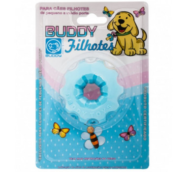 Brinquedo Mini Bolt Azul Buddy Toys para Cães Filhotes