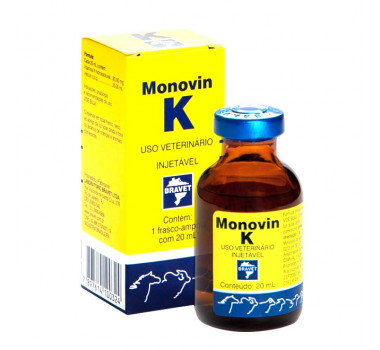 Suplemento Monovin K Injetável Bravet - 20ml
