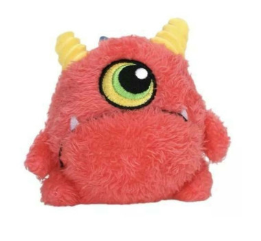 Brinquedo Pelúcia Monster EGG Vermelho Petta para Cães - G