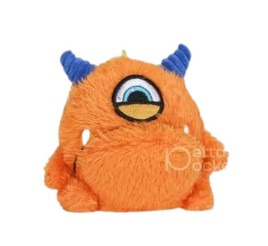 Brinquedo Pelúcia Monster EGG Laranja Petta para Cães - P