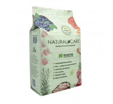 Ração Seca Natural Care para Cães Filhotes Raças Pequenas e Mini - 2,5kg