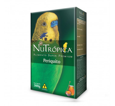 Alimento Super Premium Nutrópica Extrusado para Periquito - 300g
