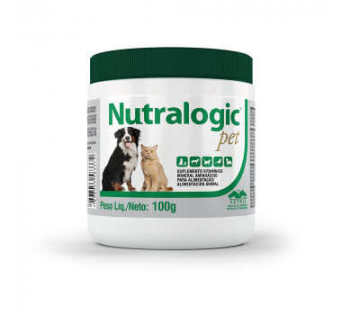 Suplemento Vitamínico Nutralogic Vetnil para Cães e Gatos - 100g