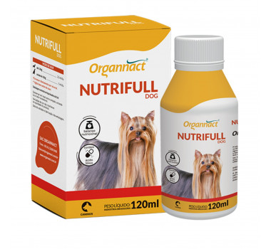 Suplemento Nutrifull Dog Organnact para Cães - 120ml