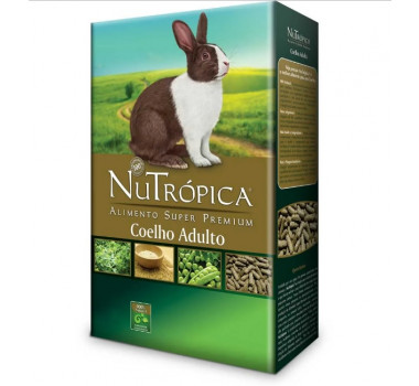 Alimento Completo Super Premium Nutrópica para Coelhos Adultos - 500g
