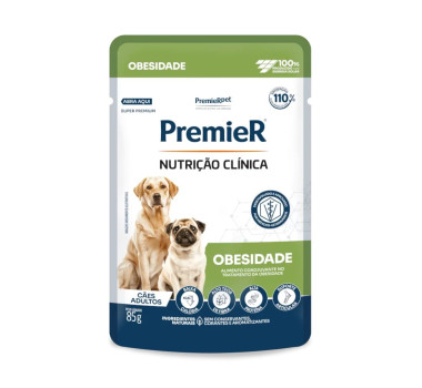 Ração Úmida Sachê Premier Nutrição Clínica Obesidade para Cães - 85g